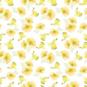 4" Sunshine Florals