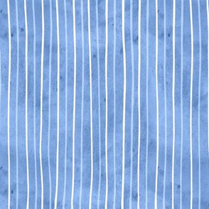 Blue watercolor stripe