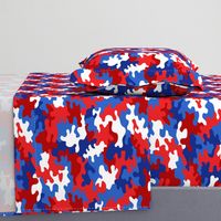 camo (patriotic USA)