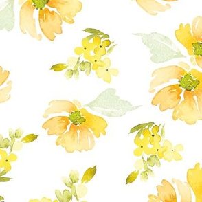 12" Sunshine Florals