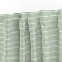 abc quilt //  stripes ABC's animals nursery fabric green white