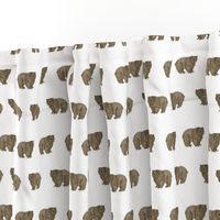 abc quilt //  bears ABC's animals nursery fabric