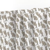 abc quilt // rabbit bunny animal woodland ABC's animals nursery fabric