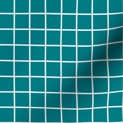 dark teal windowpane grid 1" reversed square check graph paper