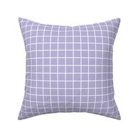 light purple windowpane grid 1" reversed square check graph paper