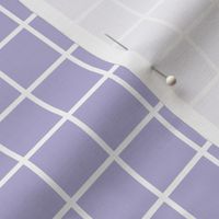 light purple windowpane grid 1" reversed square check graph paper