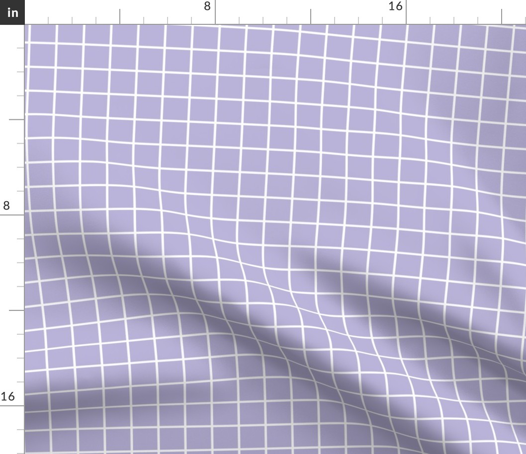 light purple windowpane grid 1" reversed square check graph paper