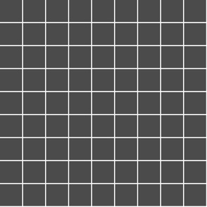 dark grey windowpane grid 2" reversed square check graph paper