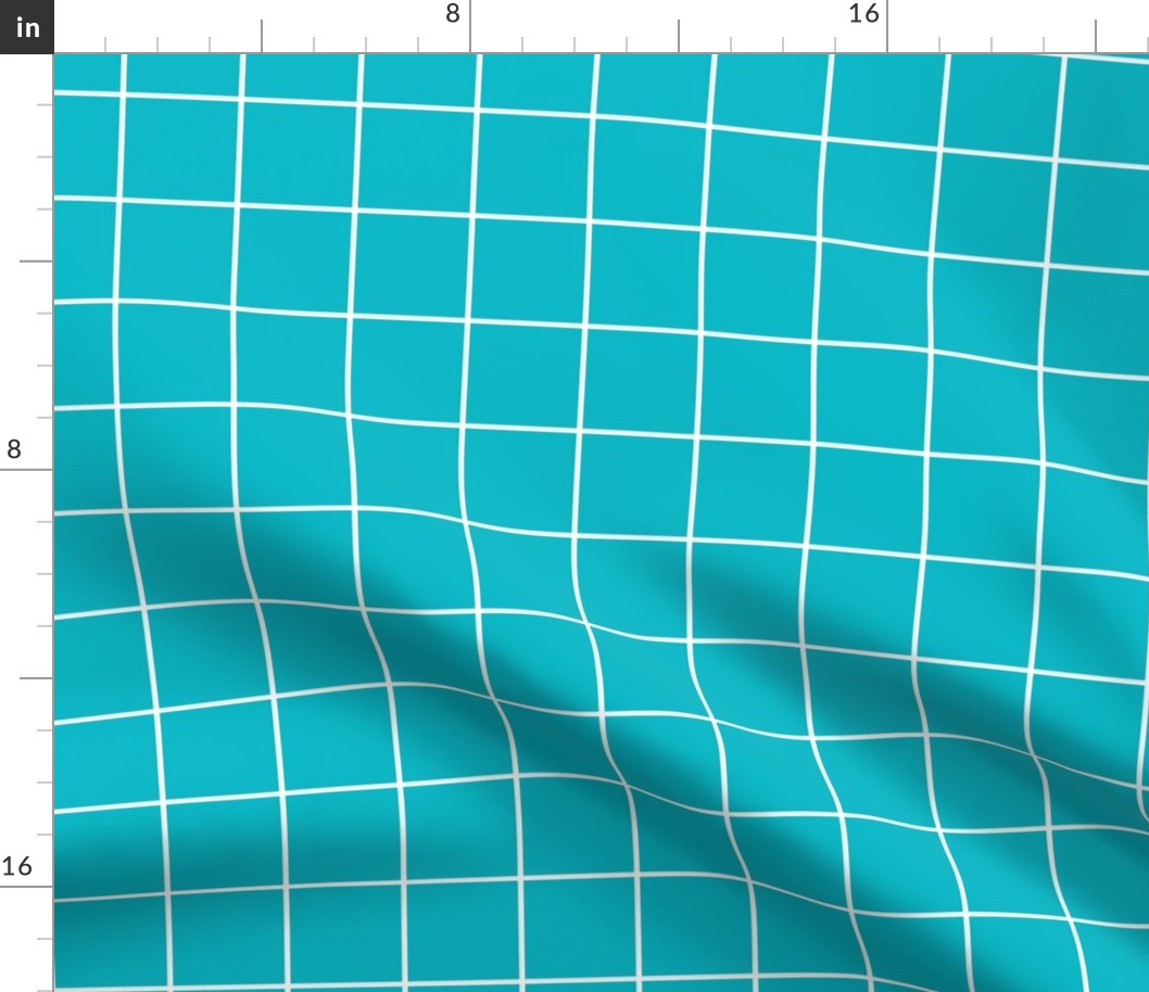 surfer blue windowpane grid 2" reversed square check graph paper