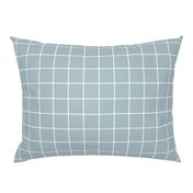 slate blue windowpane grid 2" reversed square check graph paper