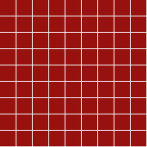 dark red windowpane grid 2" reversed square check graph paper
