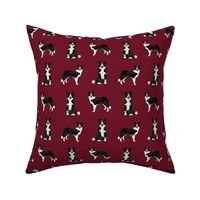 border collie dog breed fabric pet lovers sewing projects ruby