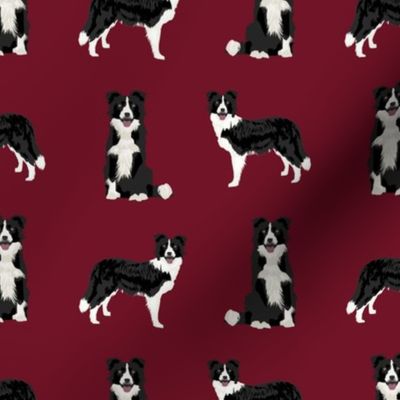 border collie dog breed fabric pet lovers sewing projects ruby