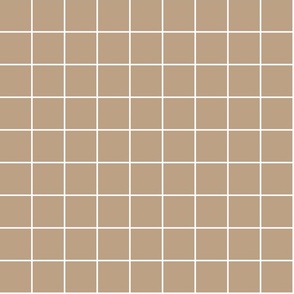 tan windowpane grid 2" reversed square check graph paper