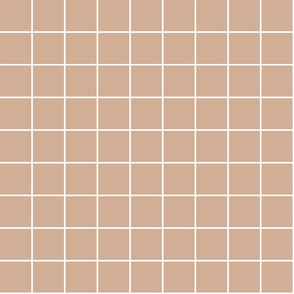 toasted nut windowpane grid 2" reversed square check graph paper