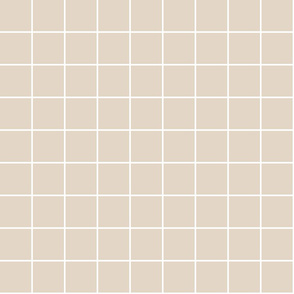 sand windowpane grid 2" reversed square check graph paper