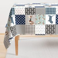 basset hound pet quilt b cheater quilt dog breed fabric wholecloth