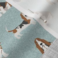 basset hound pet quilt b cheater quilt dog breed fabric wholecloth