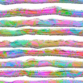 rainbow ICE CREAM STRIPES ON BACKGROUND WHITE