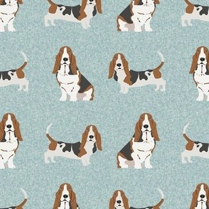 basset hound pet quilt b dog breed fabric coordinate