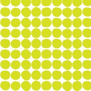 Acid Green Stacked Dot