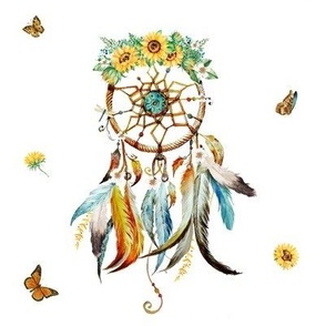 8" Dreaming of Summer Dream Catcher