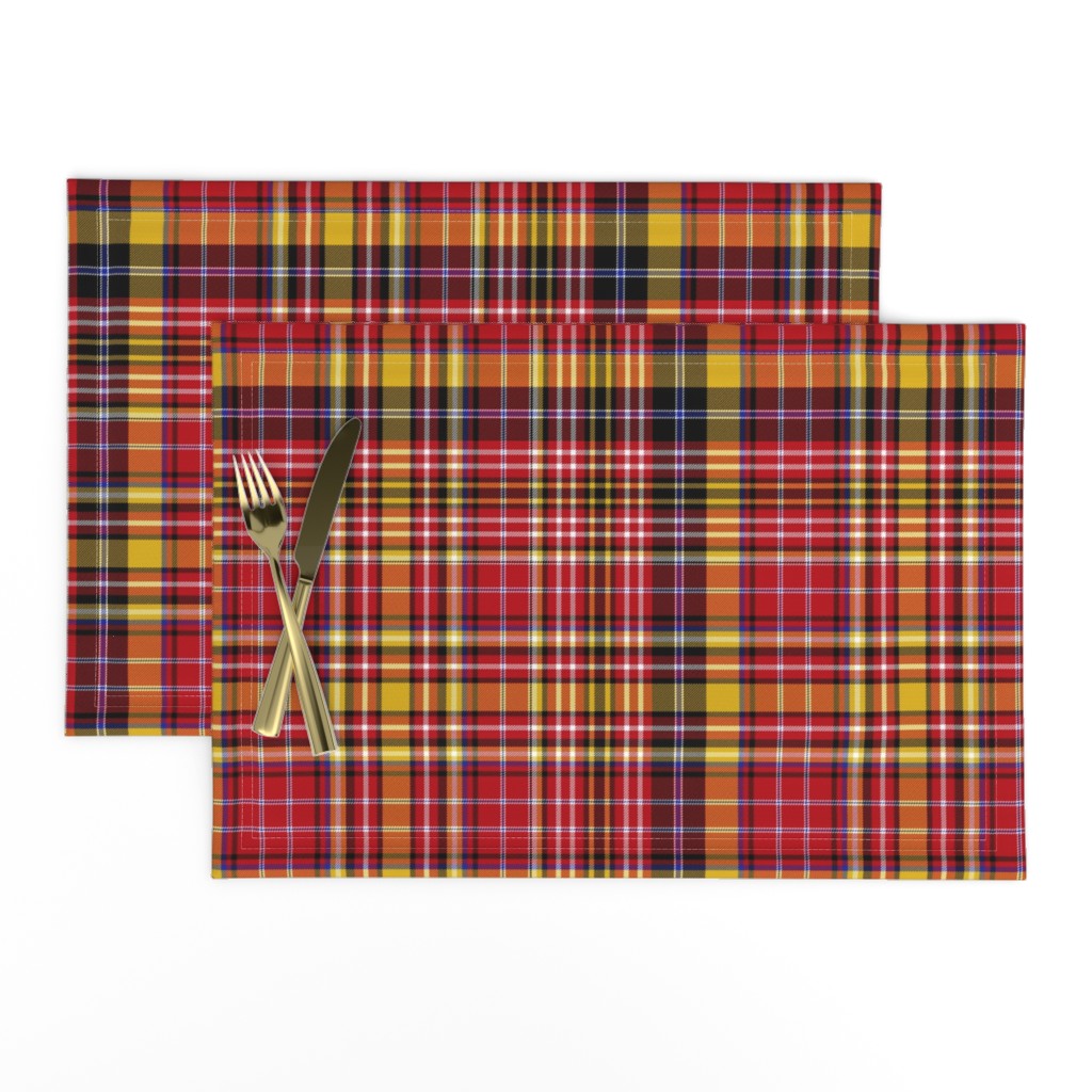 Ogilvie of Strathallan red/yellow asymmetrical, 12"