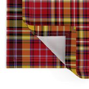 Ogilvie of Strathallan red/yellow asymmetrical, 12"