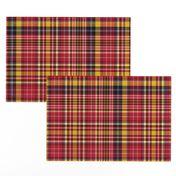 Ogilvie of Strathallan red/yellow asymmetrical, 12"