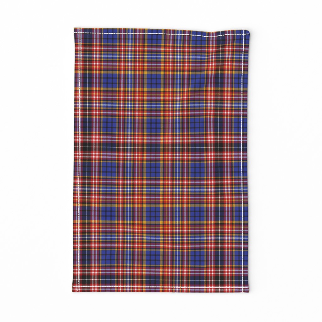 Ogilvie blue/red tartan, 12"