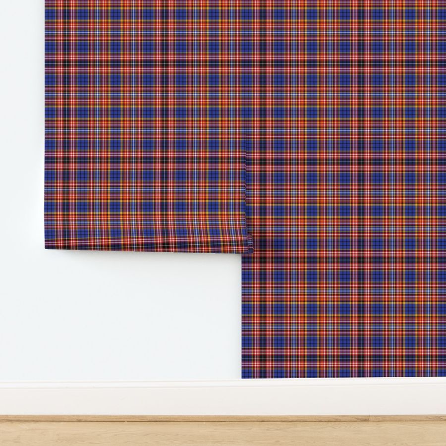 Ogilvie blue/red tartan, 12"