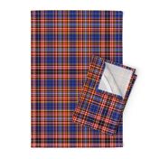 Ogilvie blue/red tartan, 12"