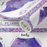Cut & Sew Galaxy Axolotl Plush