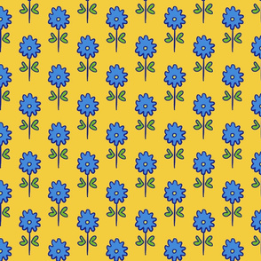 single suzani motif SMALL yellow blue-01