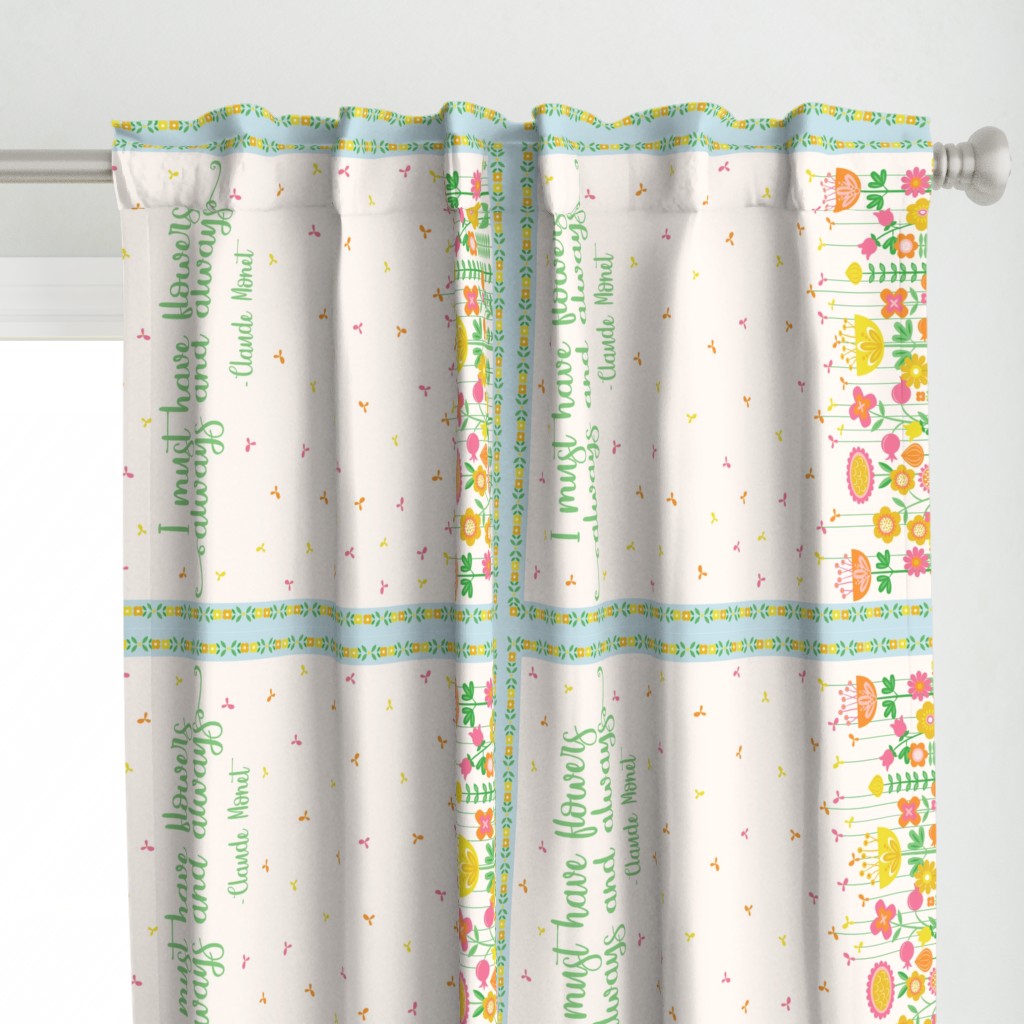 Floral Tea towel