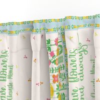 Floral Tea towel