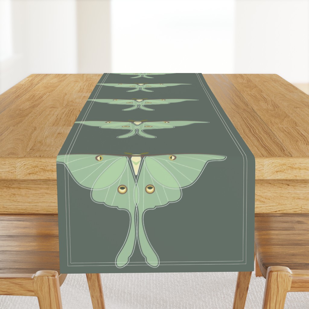 Luna Moth panel