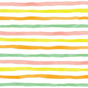 Pastel Painted Stripes