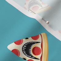 Pizza Shark - blue