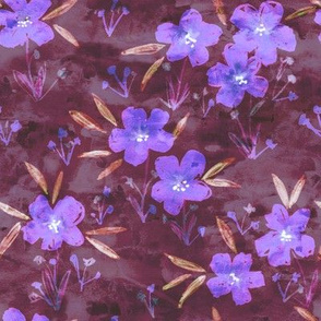 leila floral purple