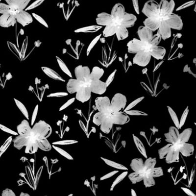leila floral black