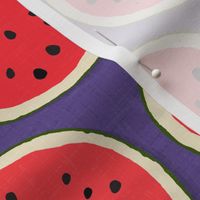 watermelon polka purple