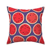 watermelon polka purple