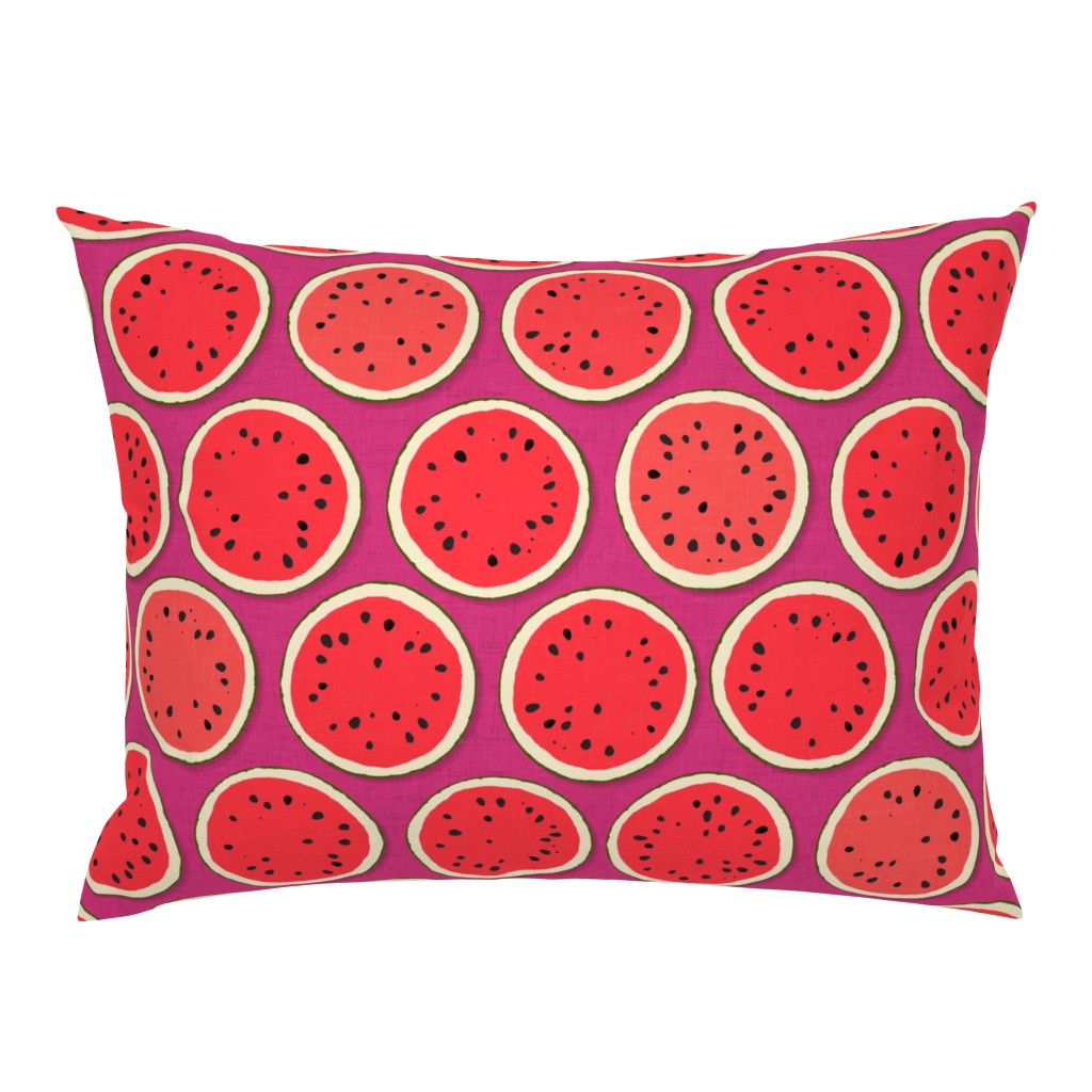 watermelon polka pink