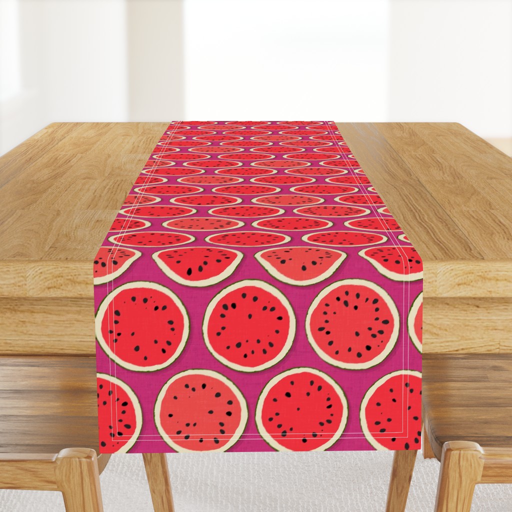 watermelon polka pink