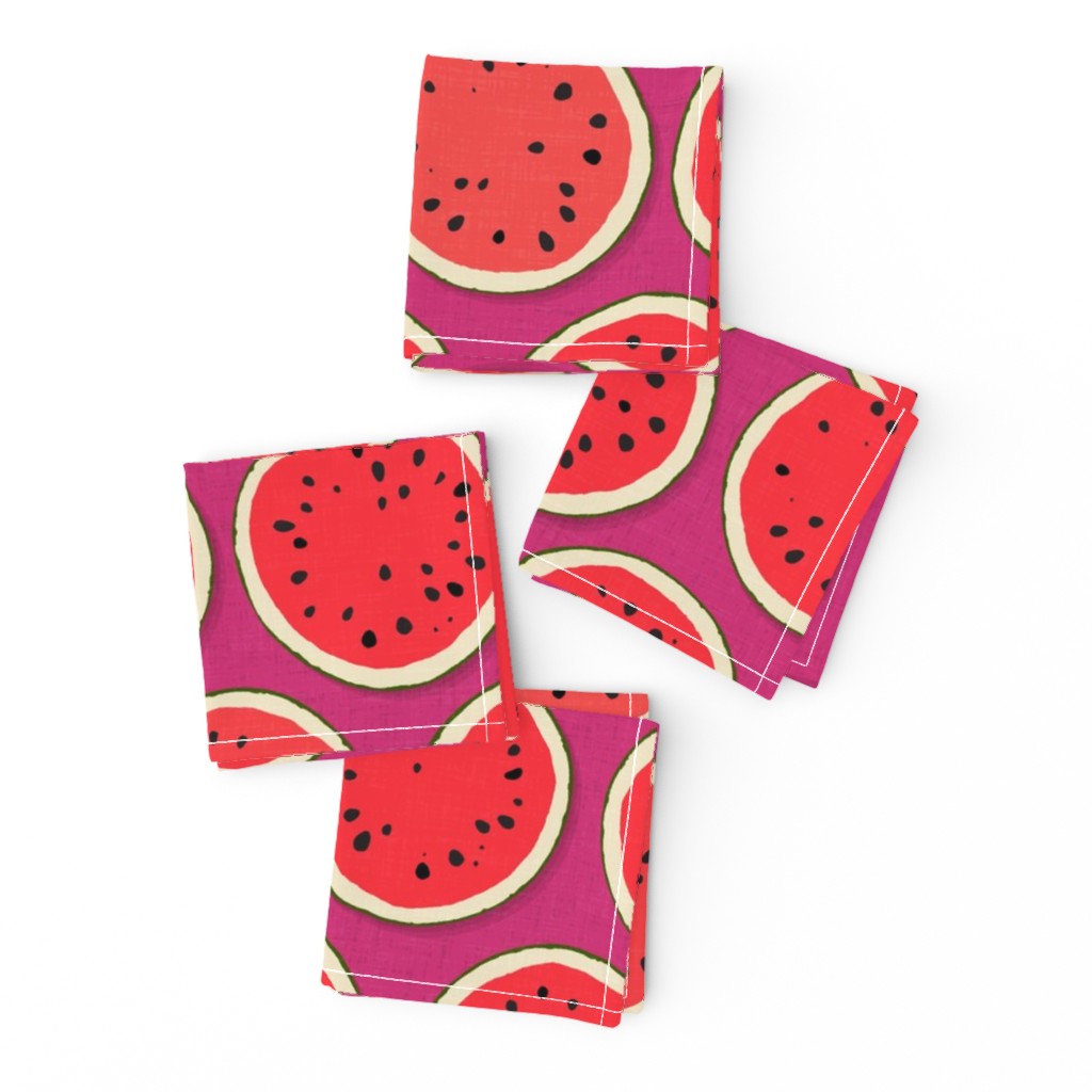 watermelon polka pink