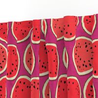 watermelon polka pink