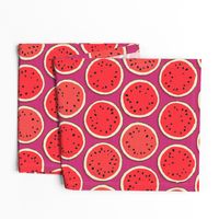 watermelon polka pink