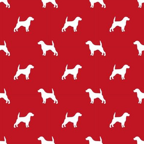 beagle  pet quilt a dog breed fabric coordinate silhouette
