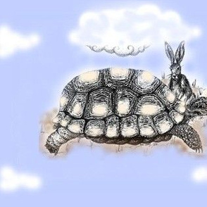 Hare_Tortoise2-Sky/Soil More sky